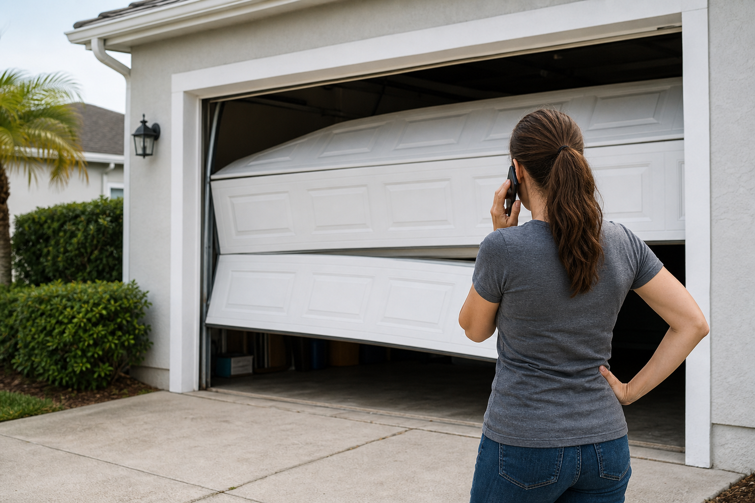 Garage Door Repair Cost Guide: What Gibsonton Homeowners Pay in 2026