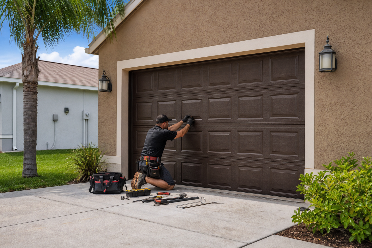 Emergency Garage Door Repair Near Me: What Gibsonton Homeowners Should Do First